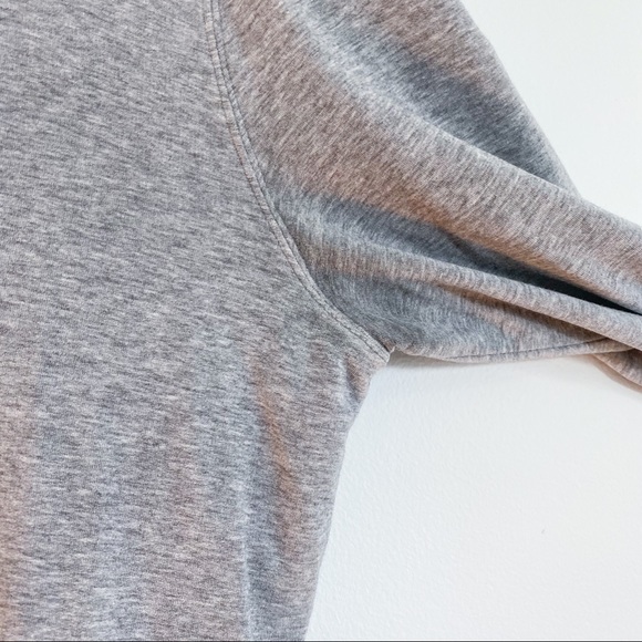 Saks Fifth Oversized Heather Grey Hoodie - Picture 11 of 11